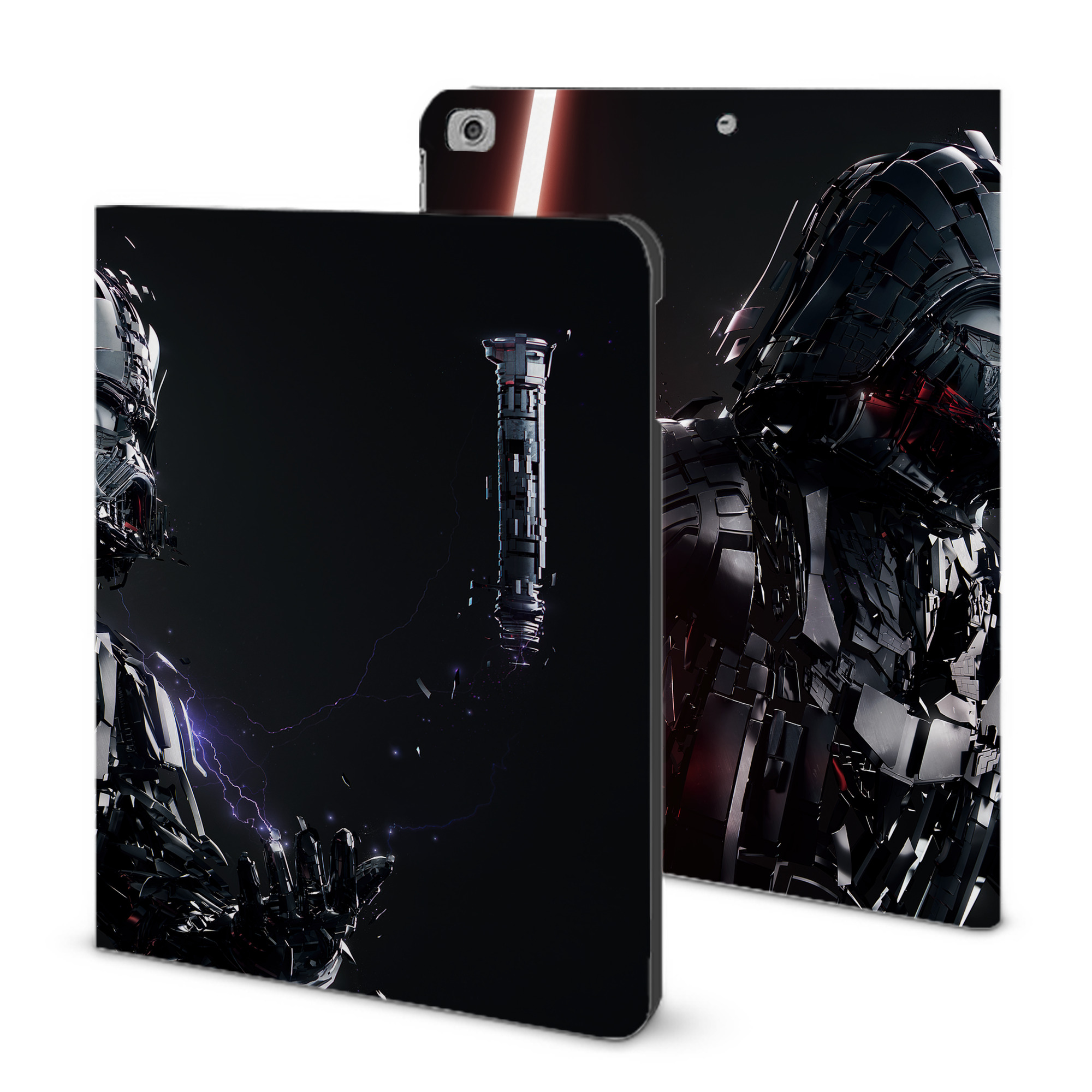 （画像用） スター・ウォーズ Star Wars IPad ケース ブック型 PUレザー TPU 耐衝撃 軽量 薄型 ペン収納なし 全面保護 IPad 各モデル対応
